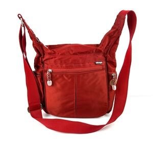 ebags Crossbody Bag Dark Red Nylon Handbag Travel Shoulder Bag Purse